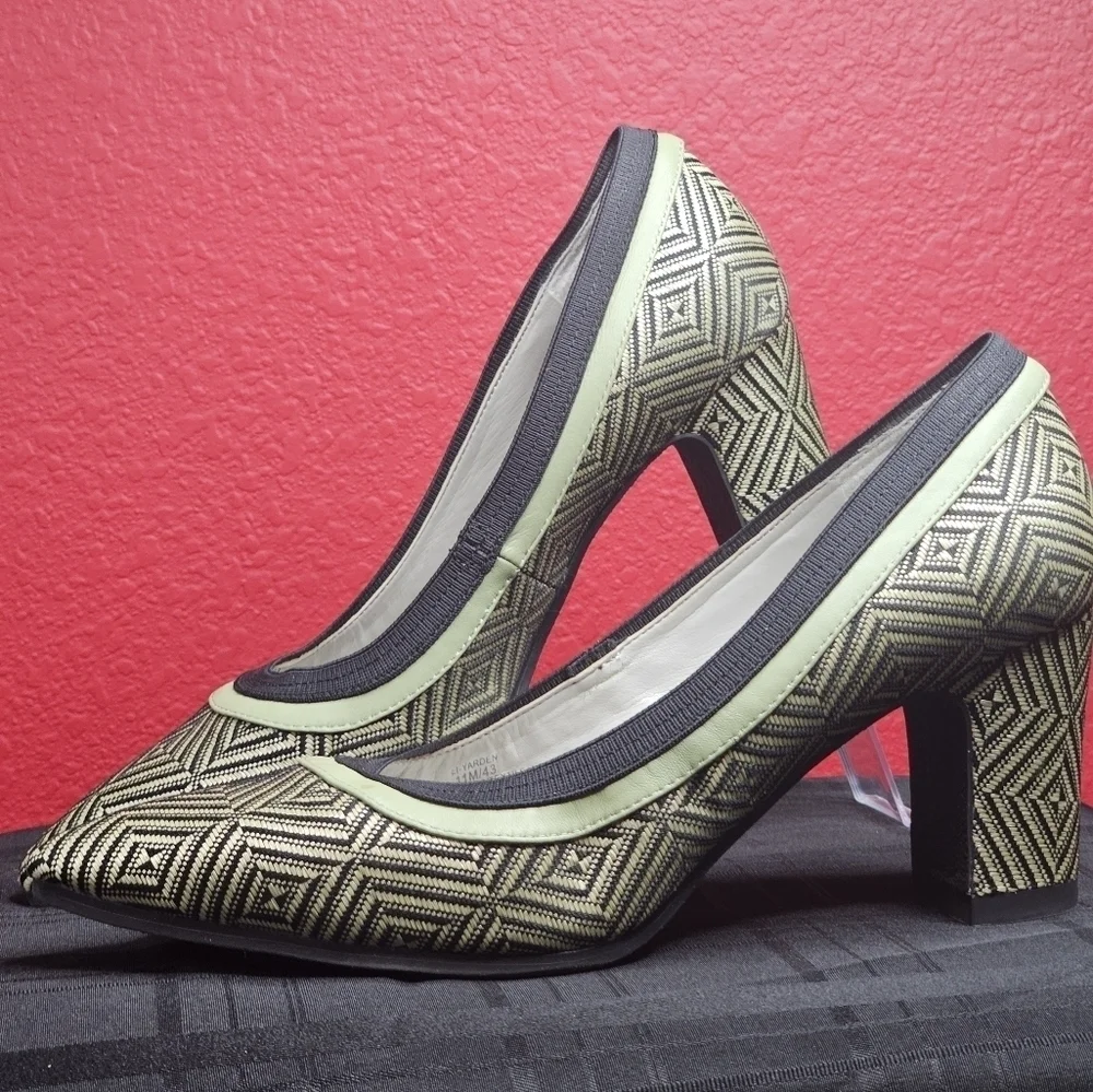 Lori Goldstein Block Heeled Pump Women's Size 11M_3